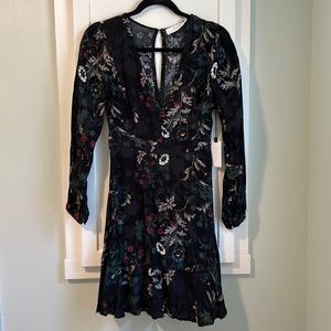 Astr the label floral mini dress